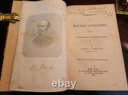Guerre Civile 1874 Récit des Opérations Militaires Joseph E. Johnston CSA