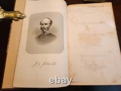 Guerre Civile 1874 Récit des Opérations Militaires Joseph E. Johnston CSA