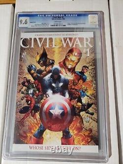 Guerre Civile #1 Variation (Marvel Comics Juillet 2006) CGC 9.6