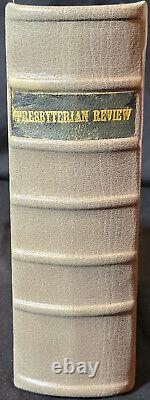 Guerre Civile SOUTHERN PRESBYTERIAN REVIEW 5 Volumes. Relié Ensemble 1858-1861