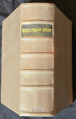 Guerre Civile SOUTHERN PRESBYTERIAN REVIEW 5 Volumes. Relié Ensemble 1858-1861