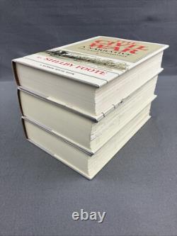 Guerre Civile : Un Récit - Chef-d'œuvre en 3 Volumes de Shelby Foote - Coffret avec jaquette