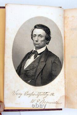Guerre Civile de 1862 - Croquis de première main de la sécession par WG Brownlow du Parti Whig du Tennessee