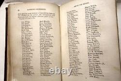 Guerre Civile de 1862 - Croquis de première main de la sécession par WG Brownlow du Parti Whig du Tennessee