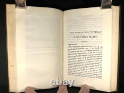 Guerre civile Esclavage Abolition Émancipation Œuvre de Channing Reliure fine 6 vol. 1846