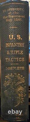 Guerre civile américaine - Tactiques d'infanterie pour l'exercice d'instruction 1861