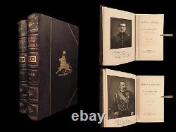 Guerre civile de 1888 1ère édition Mémoires du général Sheridan Armée de l'Union Amérindiens RARE