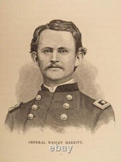 Guerre civile de 1888 1ère édition Mémoires du général Sheridan Armée de l'Union Amérindiens RARE