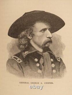 Guerre civile de 1888 1ère édition Mémoires du général Sheridan Armée de l'Union Amérindiens RARE