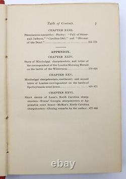 Guerre civile de 1899 : tireurs d'élite du général Robert E. Lee, armée confédérée CSA RARE