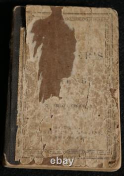 Guerre civile de l'armée américaine Le compagnon du soldat Commission sanitaire 1865 Livre de poche, 1ère