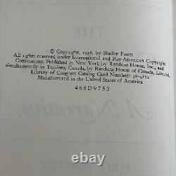 Guerre civile : un récit de Shelby Foote en 3 volumes. Coffret de livres de chef-d'œuvre avec couverture rigide.