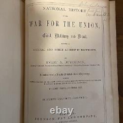 Guerre de 1861 pour l'unité - ensemble de 2 volumes tels que la Guerre Civile