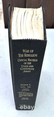 Guerre de la Rébellion : Archives officielles de l'Union et des armées confédérées, 52 volumes, RARE