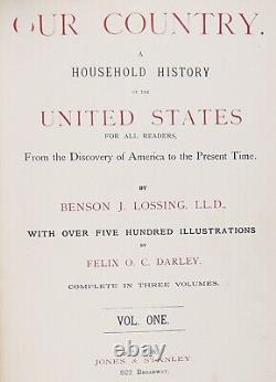 HISTOIRE AMÉRICAINE 1888 Révolution Guerre Civile RÉPUBLIQUE Esclavage Indien DÉMOCRATIE