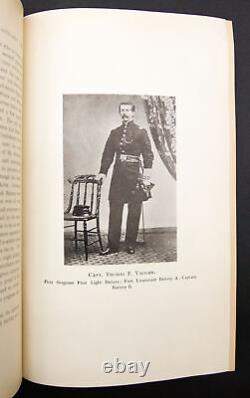 HISTOIRE ANTIQUE DE LA BATTERIE A DU 1er REGIMENT D'ARTILLERIE DE RHODE ISLAND DE LA GUERRE DE SÉCESSION DE 1904