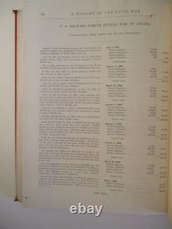 HISTOIRE DE LA GUERRE CIVILE Benson LOSSING Association des Mémoriaux de Guerre 1912 Photos de Guerre BRADY