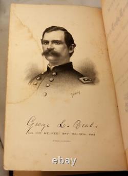 HISTOIRE DU 1ER, 10E, 29E RÉGIMENT DU MAINE 1871 1ère Éd. Guerre Civile Gettysburg
