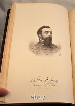HISTOIRE DU 1ER, 10E, 29E RÉGIMENT DU MAINE 1871 1ère Éd. Guerre Civile Gettysburg