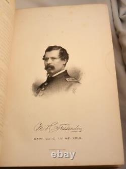 HISTOIRE DU 1ER, 10E, 29E RÉGIMENT DU MAINE 1871 1ère Éd. Guerre Civile Gettysburg