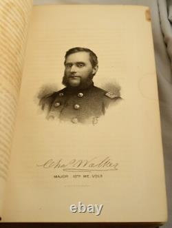 HISTOIRE DU 1ER, 10E, 29E RÉGIMENT DU MAINE 1871 1ère Éd. Guerre Civile Gettysburg