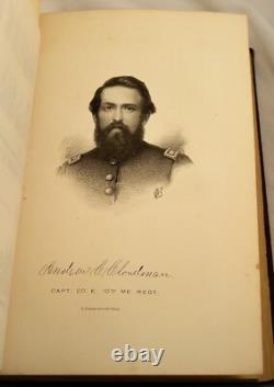 HISTOIRE DU 1ER, 10E, 29E RÉGIMENT DU MAINE 1871 1ère Éd. Guerre Civile Gettysburg