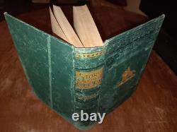 HISTOIRE TRÈS RARE de la Guerre Civile par Velasquez, 1890 HC Vintage