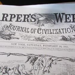 Harper's Weekly, 1861-1865 Époque de la guerre civile, reproduction de Applewood Books