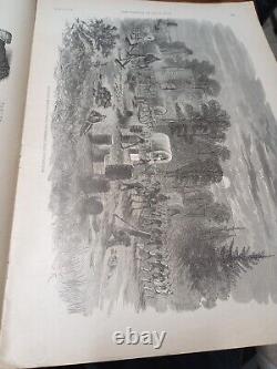 Harpers Pictorial de l'Histoire de la Guerre Civile 1894 Ensemble Complet Original 27