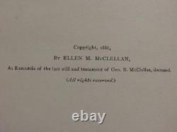 Histoire De Mcclellan 1887 Mémoire De Gen George B. Mcclellan Guerre Civile