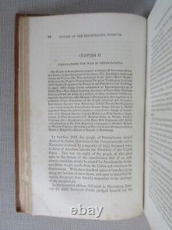 Histoire Du Corps De Réserve De Pennsylvania Par J R Sypher 1865 Elias Barr Cuir