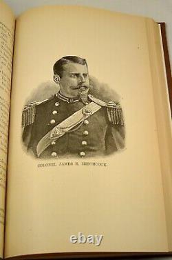 Histoire Du Neuvième Regiment New York 1889 Guerre Civile Signé