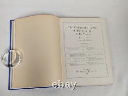 Histoire Photographique de la Guerre Civile 1ère Édition Ensemble de 10 Volumes Antique 1911 HC
