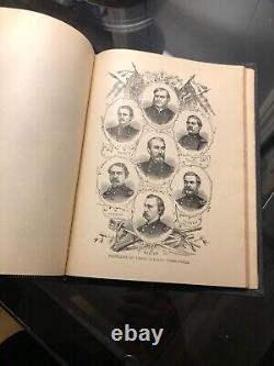 Histoire Picturale de La Grande Guerre Civile Livre par John Laird Wilson 1881 Première Édition