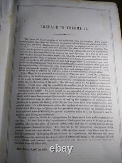 Histoire, civile, politique et militaire de la rébellion du Sud 3 vol. 1861