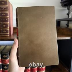 Histoire de la Grande Rébellion Complète en Un Volume Reliure Cuir Rembourrée Fine