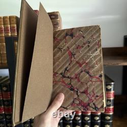 Histoire de la Grande Rébellion Complète en Un Volume Reliure Cuir Rembourrée Fine