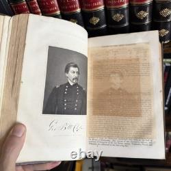 Histoire de la Grande Rébellion Complète en Un Volume Reliure Cuir Rembourrée Fine