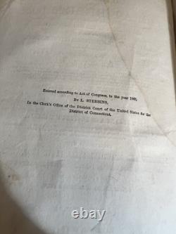 Histoire de la Grande Rébellion par T. P. Kettell 1865 Possible véritable 1ère éd.