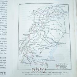 Histoire de la guerre civile 1861-1865 par James Ford Rhodes avec 16 cartes 1921