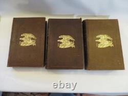Histoire de la guerre civile 1ère édition 1861 Histoire de la rébellion du Sud 3 volumes