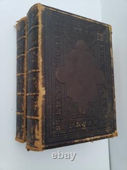 Histoire de la guerre civile à travers le monde avec le général Grant 1ère éd. 1879 Young 2 vol.