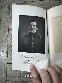 Histoire de la guerre civile antique de 1888 Les mémoires personnels de PH Sheridan 1ère édition