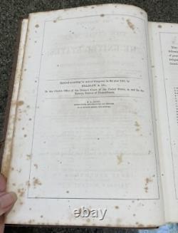 Histoire de la guerre civile aux États-Unis Schmucker Brocket 1865 Rare