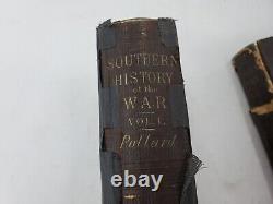 Histoire du Sud de 1866 de la guerre en deux volumes. E. A. Pollard Guerre Civile