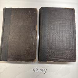 Histoire du sud de la guerre Vol 1 & 2 Edward Pollard 1866 Livre - HC Guerre de Sécession