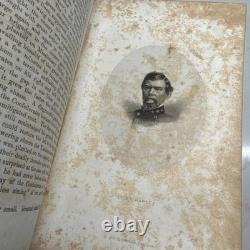 Histoire du sud de la guerre Vol 1 & 2 Edward Pollard 1866 Livre - HC Guerre de Sécession