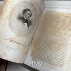 Histoire du sud de la guerre Vol 1 & 2 Edward Pollard 1866 Livre - HC Guerre de Sécession
