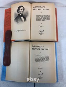 Histoire militaire confédérée, 11 volumes, Édité par le général Clement Evans, EB-1