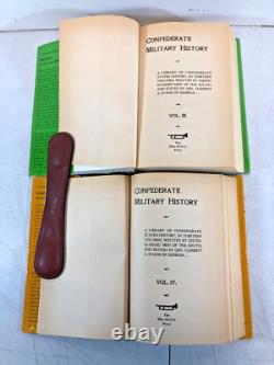 Histoire militaire confédérée, 11 volumes, Édité par le général Clement Evans, EB-1